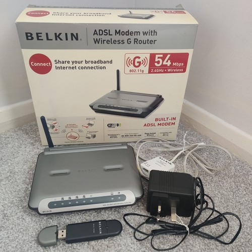 Belkin modem adsl - modem, 2+